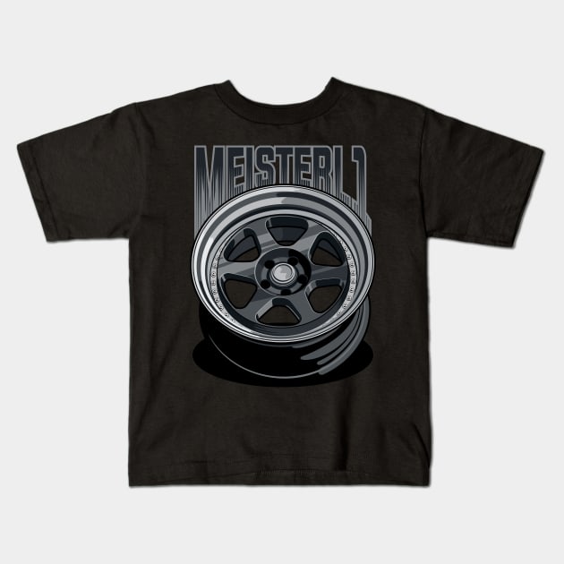 Work Meister L1 Kids T-Shirt by idrdesign